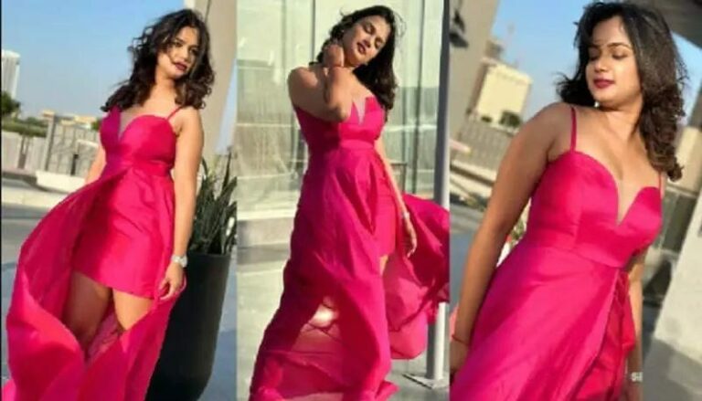 Ariyana Glory : పింక్‌ డ్రెస్‌లో పరువాల విందు.. స్టన్నింగ్ స్టిల్స్ తో రచ్చ..