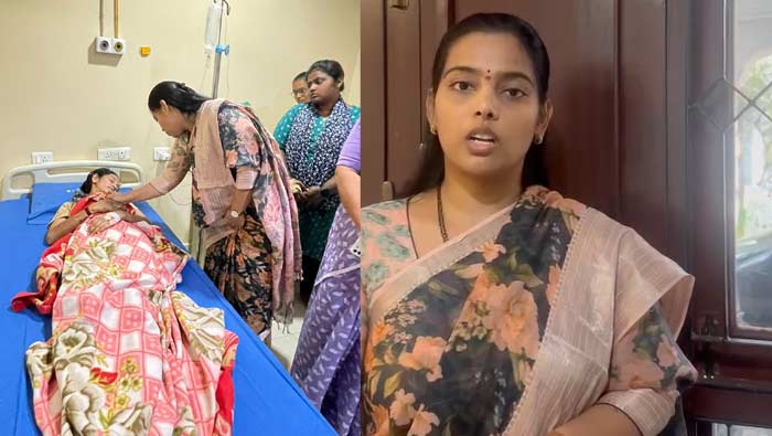 Bandaru Vijayalaxmi : ఏబీవీపీ ఝాన్సీపై పోలీసుల దుశ్చర్య.. పరామర్శించిన బండారు విజయలక్ష్మీ