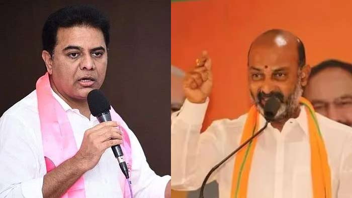 KTR vs Bandi Sanjay : బండి సంజయ్‌కి కేటీఆర్ సవాల్.. బండి సంజయ్ కౌంటర్