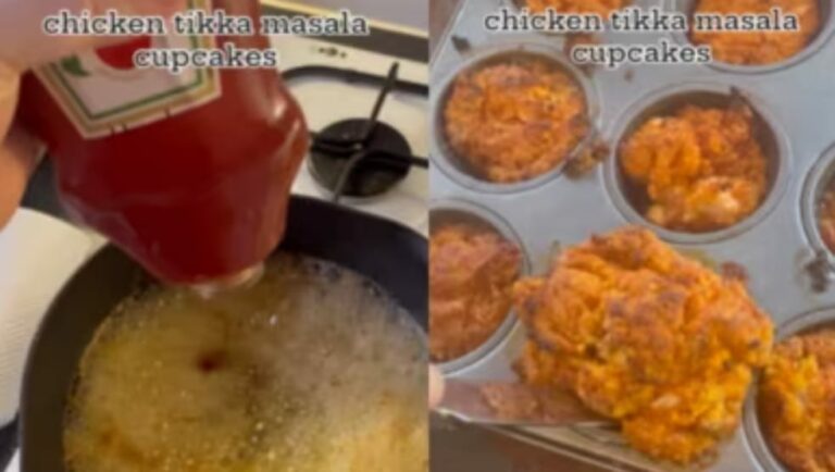 Viral Video : చికెన్ టిక్కా మసాలా కప్‌కేక్ ను ఎప్పుడైనా ట్రై చేశారా? వీడియో వైరల్..