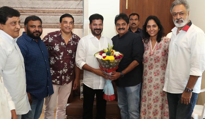 Tollywood: సీఎం ను కలిసిన సినీ ప్రముఖులు..