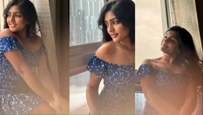 EeshaRebba : పొట్టి గౌనులో అదిరిపోయే పోజులిచ్చిన ఈషా రెబ్బా..