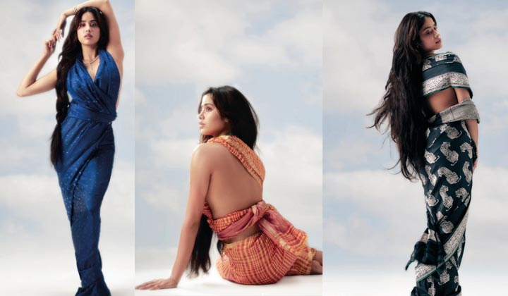 Janhvi Kapoor: జాన్వీ.. జాకెట్ లేకుండా ఏంటీ అరాచకం