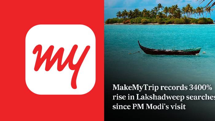 MakeMyTrip: మేక్ మై ట్రిప్‌లో “లక్షద్వీప్” సంచలనం.. 3400 శాతం పెరిగిన సెర్చింగ్..