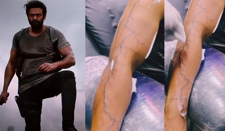 Salaar: ఒరేయ్.. ఇంత దారుణంగా ఉన్నారేంటిరా.. దాన్ని టాటూగా ఎలారా.. ?