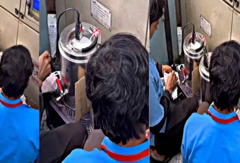 Viral Video : రైళ్లో టీని ఎలా చేస్తారో చూస్తే..ఇక జన్మలో టీ తాగరు..