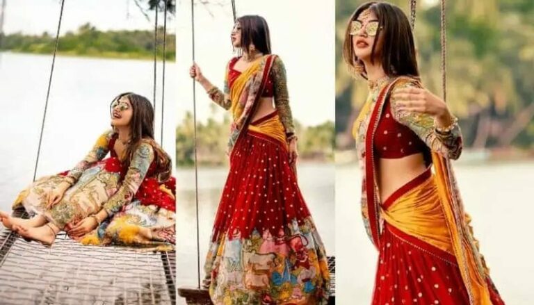 Sreeleela : లంగా ఓణిలో శ్రీలీలా ఎంత అందంగా చూశారా?.. బాపు బొమ్మే..