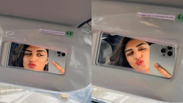 Supritha: కారులో ముద్దు సెల్ఫీలతో రచ్చచేస్తున్న సుప్రీత..