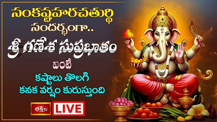 Vinyaka Stotram: గణేశ సుప్రభాతం వింటే కష్టాలు తొలగి కనక వర్షం కురుస్తుంది