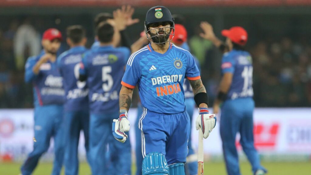 Virat Kohli Golden Duck