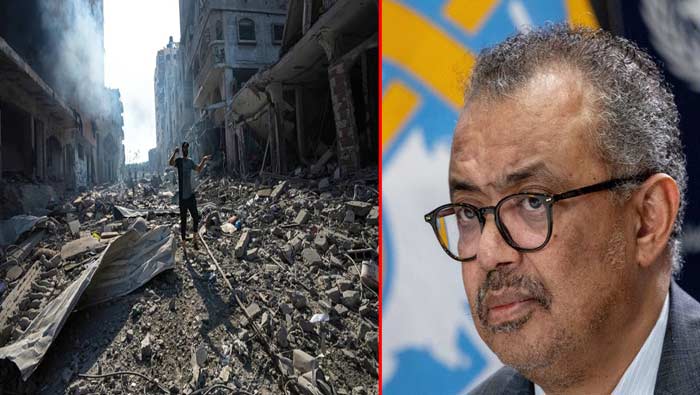Gaza Conditions: గాజాలో దారుణ పరిస్థితులు.. డబ్ల్యూహెచ్ఓ చీఫ్‌ భావోద్వేగం..!
