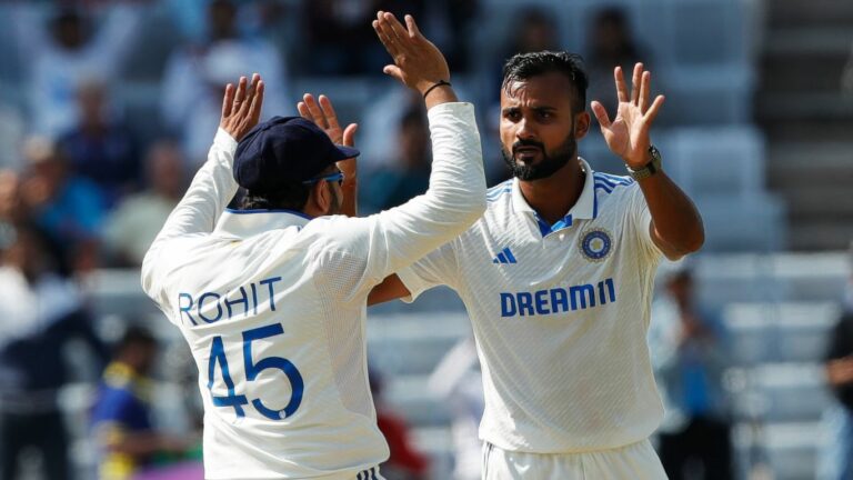 IND vs ENG: నిప్పులు చెరిగిన ఆకాశ్‌ దీప్‌.. ఐదు వికెట్స్ కోల్పోయిన ఇంగ్లండ్!