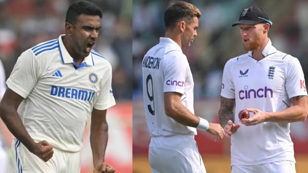 Ashwin, Stokes, Anderson
