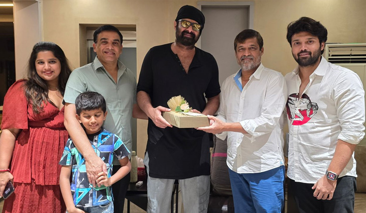 Dil Raju Family Invites Prabhas To Asish Reddy Marriage