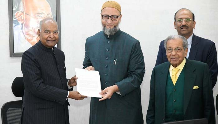 Delhi: రామ్‌నాథ్ కోవింద్ కమిటీతో అసదుద్దీన్ భేటీ.. ఏం చర్చించారంటే..!