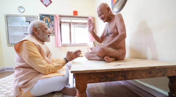 PM Modi : జైన సన్యాసి ఆచార్య విద్యాసాగర్ మహారాజ్ కన్నుమూత… స్పందించిన మోడీ