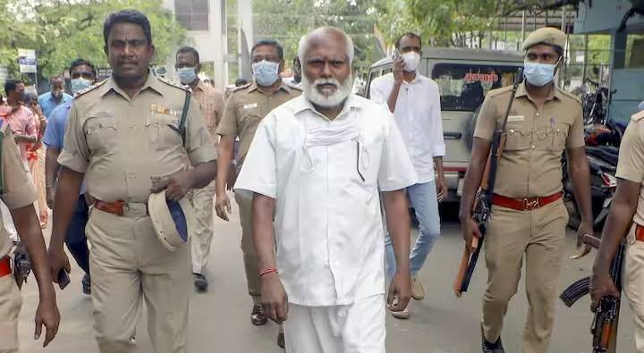 Rajiv Gandhi : ఆస్పత్రిలో తుది శ్వాస విడిచిన రాజీవ్ గాంధీ హంతకుడు