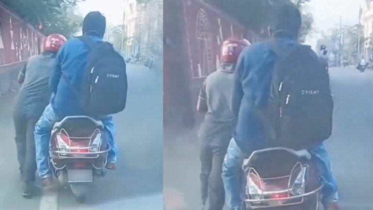 Rapido Bike: పెట్రోల్ అయిపోయినా బైక్ దిగని కస్టమర్‌.. తోసుకుంటూ వెళ్లిన రాపిడో డ్రైవర్!