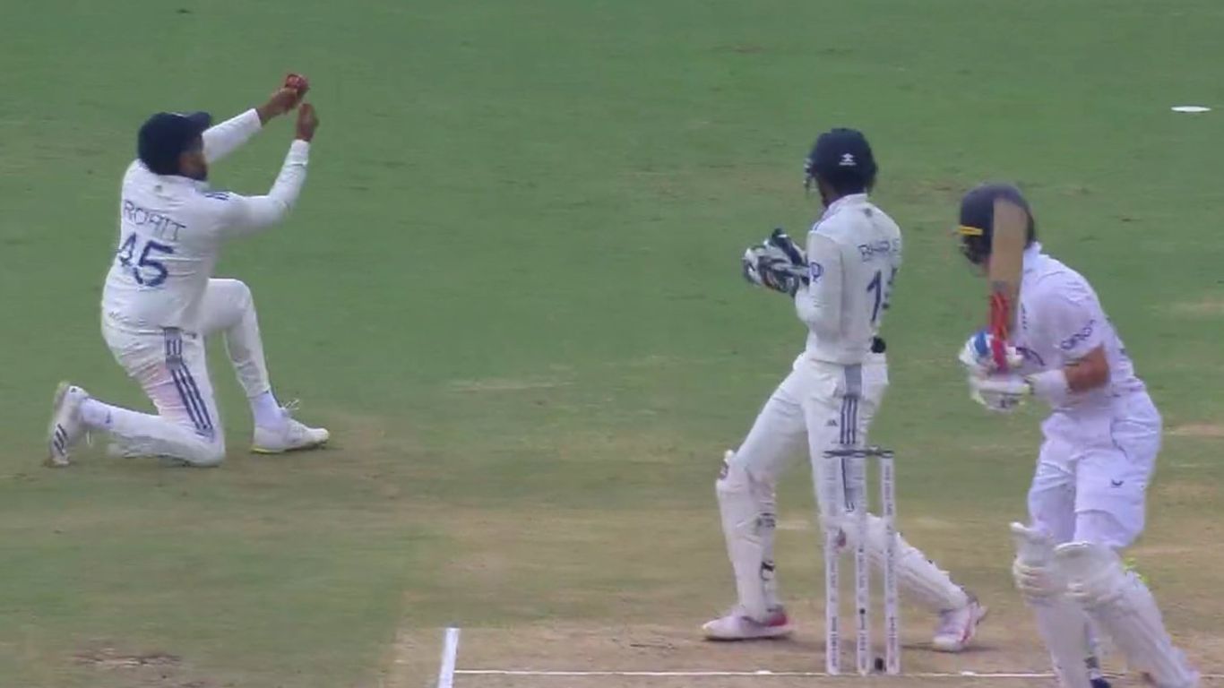 Rohit Sharma Catch: రోహిత్‌ శర్మ సూపర్ క్యాచ్‌.. ఓలీ పోప్‌ ఔట్!