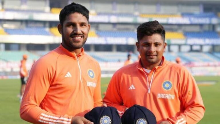 Sarfaraz Khan: అరుదైన రికార్డు నెలకొల్పిన సర్ఫరాజ్ ఖాన్.. సచిన్ టెండూల్కర్ తర్వాత..!