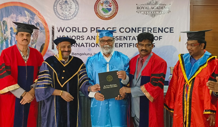 VN Aditya: అమెరికా యూనివర్సిటీ నుంచి దర్శకుడు విఎన్ ఆదిత్యకి డాక్టరేట్