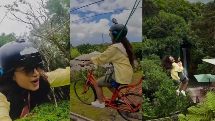 Anupama Parameswaran : గాల్లో తేలుతూ ఎంజాయ్ చేస్తున్న అనుపమ.. వీడియో వైరల్..