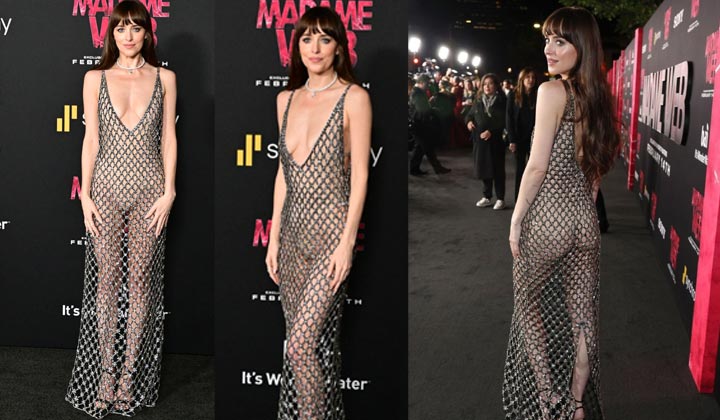 Dakota Johnson: ఏంటీ.. స్టార్ హీరోయిన్.. నగ్నంగా ఈవెంట్ కు వచ్చిందా.. ?