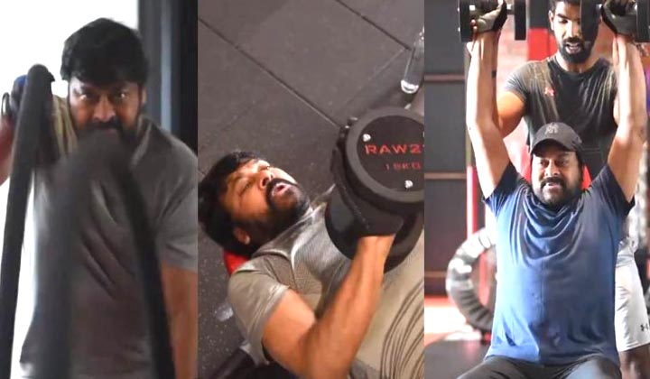 Megastar: విశ్వంభర కోసం జిమ్ బాట పట్టిన మెగాస్టార్