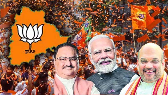 Modi, Jp Nadda, Amith Shah