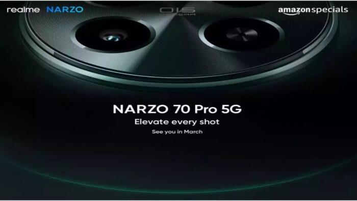 Realme Narzo 70 Pro 5G: నార్జో సిరీస్‌లో రియల్‌మీ నుంచి వస్తున్న మరో కొత్త ఫోన్.. ఫీచర్స్, ధర?