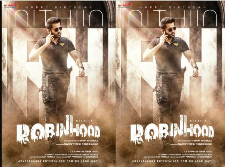 Nithiin’s Robinhood: సరికొత్త లుక్ లో నితిన్.. ఈసారి ఏదో గట్టిగానే ప్లాన్ చేసినట్టున్నాడే..!
