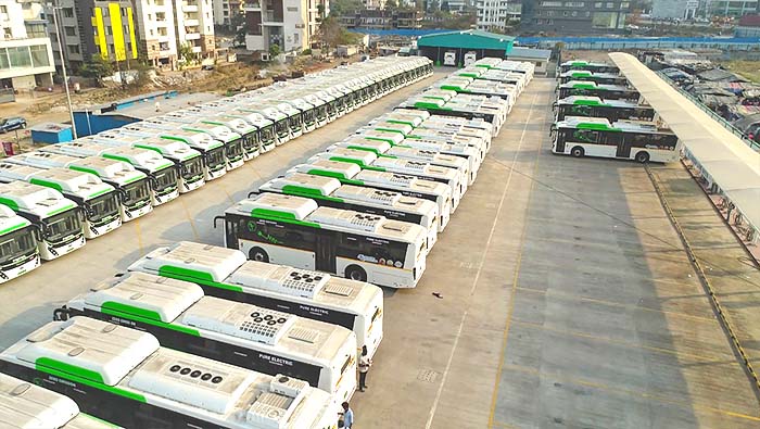 TSRTC: నేడు 22 కొత్త ఎలక్ట్రిక్ బస్సులు ప్రారంభం.. మహిళలకు ఫ్రీ జర్నీ..!