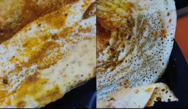 Viral: దోశ ఆర్డరిచ్చిన మహిళ.. అనుమానం వచ్చి పరిశీలించగా.. ఏకంగా.?