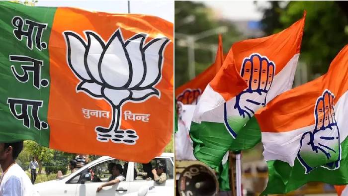 Congress: ఎన్నికల ముందు కాంగ్రెస్‌కి భారీ షాక్.. బీజేపీలోకి ముగ్గురు నేతలు..