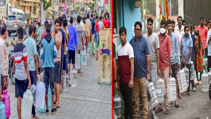 Bengaluru Water Crisis: బెంగళూరులో ఐటీ ఉద్యోగులు నీటి కష్టాలు.. నీటి క్యాన్లతో ఆర్ఓ కేంద్రాల వద్ద క్యూ