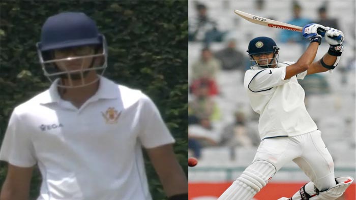 Samit Patel: తండ్రికి తగ్గ తనయుడు.. కట్ షాట్⁭ను ఎలా ఆడాడో చూడండి