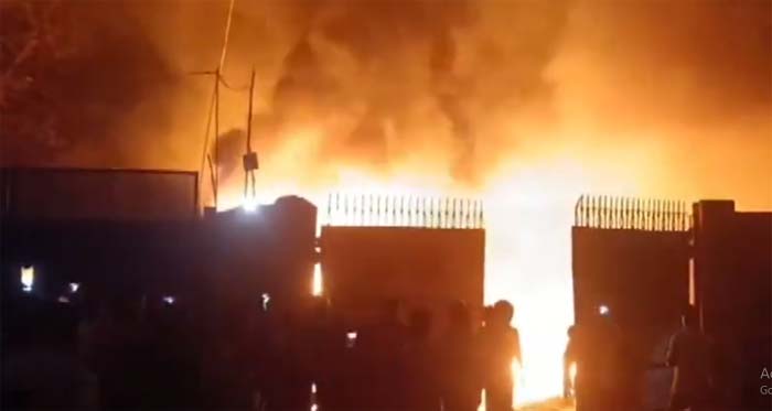 Jharkhand: జంషెడ్‌పూర్‌ టైర్ల గోదాంలో భారీ అగ్నిప్రమాదం