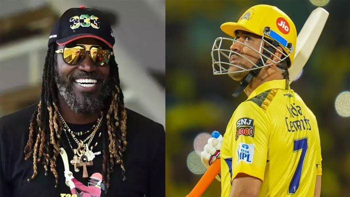 Chris Gayle: ధోనీ కొన్ని మ్యాచ్⁭లు ఆడరు..