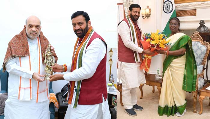 Delhi: అమిత్ షా, రాష్ట్రపతిని కలిసిన హర్యానా సీఎం