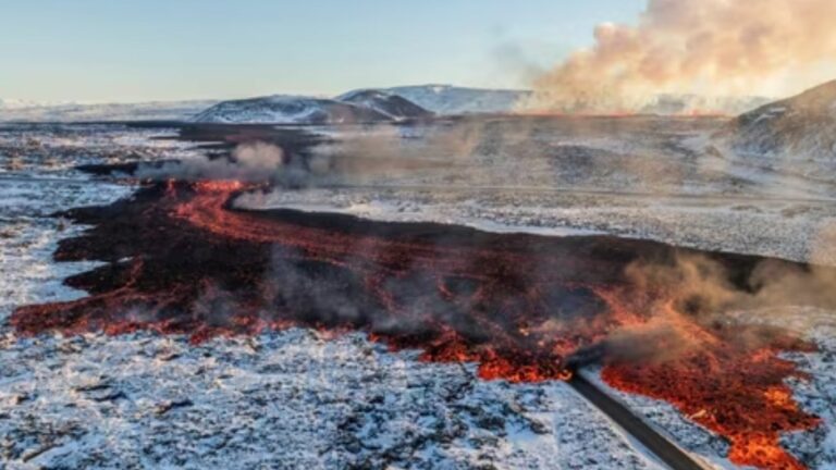 Iceland Volcano: ఐస్‌లాండ్‌లో బద్దలైన అగ్నిపర్వతం.. మూడు నెలల్లో నాలుగోసారి!
