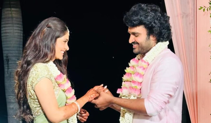 Kiran Abbavaram And Rahasya Gorak Engaged