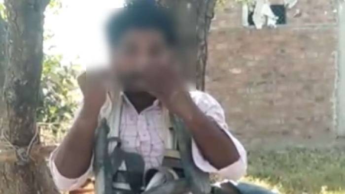 Madhya Pradesh: వివాహితలో పారిపోయాడు.. బలవంతంగా మూత్రం తాగించి, చెప్పుల దండ వేసి..