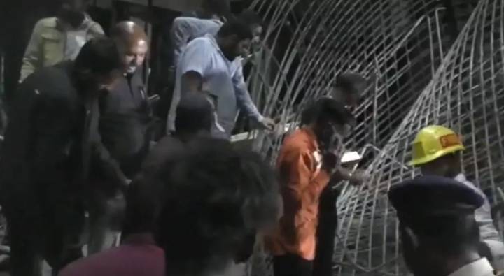 Gujarat : గుజరాత్‌లోని మోర్బీలో కూలిన మెడికల్ కాలేజీ స్లాబ్.. వీడియో వైరల్