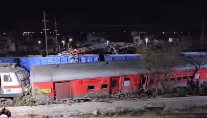 Train Accident in Ajmer: అజ్మీర్‌లో పెను ప్రమాదం.. పట్టాలు తప్పిన సబర్మతి-ఆగ్రా సూపర్‌ఫాస్ట్ గూడ్స్ ట్రైన్