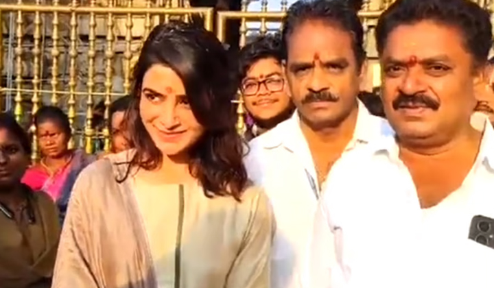 Samantha At Tirumala