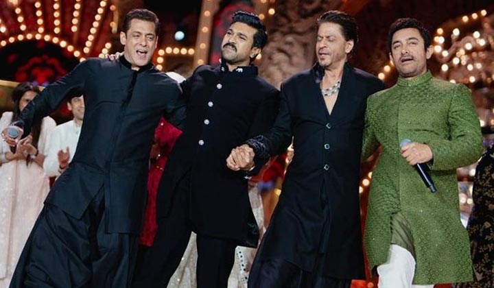 Ram Charan: పిక్ ఆఫ్ ది డే.. ఖాన్స్ త్రయంతో గ్లోబల్ స్టార్ నాటు నాటు స్టెప్