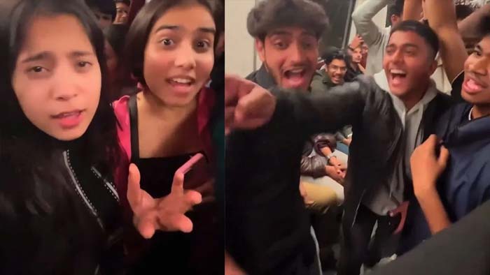 Delhi Metro: ఆటపాటలకు కేరాఫ్ అడ్రస్⁭గా మారిన ఢిల్లీ మెట్రో.. మరోసారి రెచ్చిపోయిన యువత