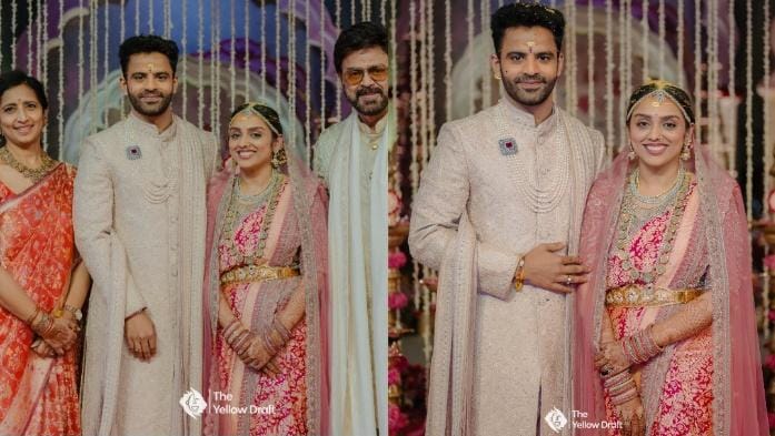 Venkatesh : ఘనంగా జరిగిన వెంకటేష్ కూతురి పెళ్లి..ఫోటోలు వైరల్..