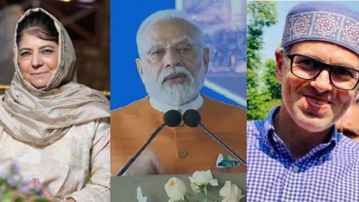 PM Modi: మోడీ సభకు బలవంతంగా ప్రజల్ని తరలించారు.. కాశ్మీర్ నేతల ఆరోపణలు..