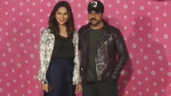 Ram Charan : అంబానీ ఇంట పెళ్లి వేడుక లో రామ్ చరణ్, ఉపానస సందడి..